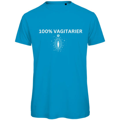 Herren T-Shirt "100% Vagitarier" - Grafikmagie