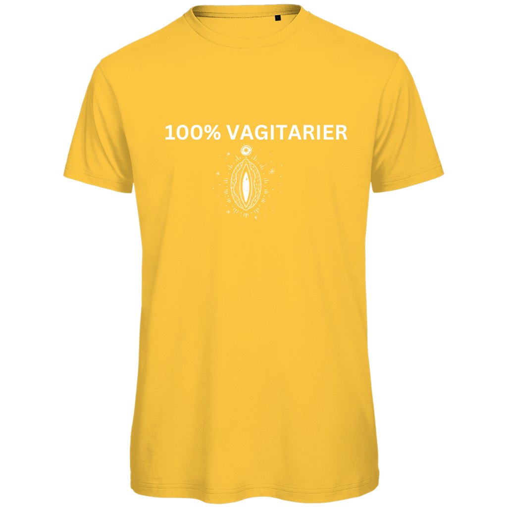 Herren T-Shirt "100% Vagitarier" - Grafikmagie