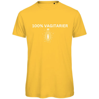 Herren T-Shirt "100% Vagitarier" - Grafikmagie