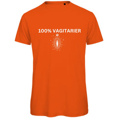 Herren T-Shirt "100% Vagitarier" - Grafikmagie