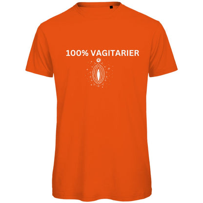 Herren T-Shirt "100% Vagitarier" - Grafikmagie