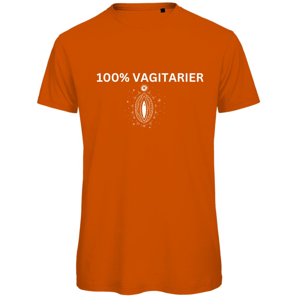 Herren T-Shirt "100% Vagitarier" - Grafikmagie
