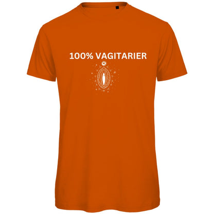 Herren T-Shirt "100% Vagitarier" - Grafikmagie