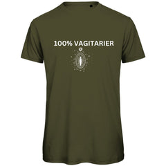 Herren T-Shirt "100% Vagitarier" - Grafikmagie
