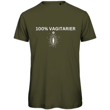 Herren T-Shirt "100% Vagitarier" - Grafikmagie