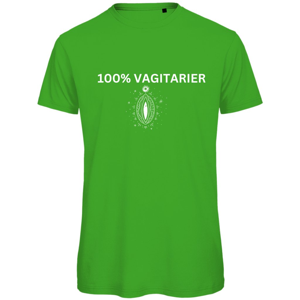 Herren T-Shirt "100% Vagitarier" - Grafikmagie