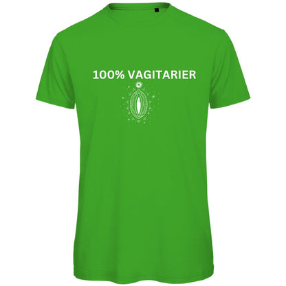 Herren T-Shirt "100% Vagitarier" - Grafikmagie