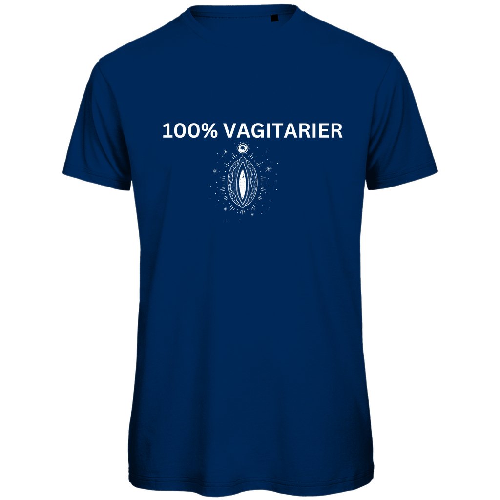 Herren T-Shirt "100% Vagitarier" - Grafikmagie