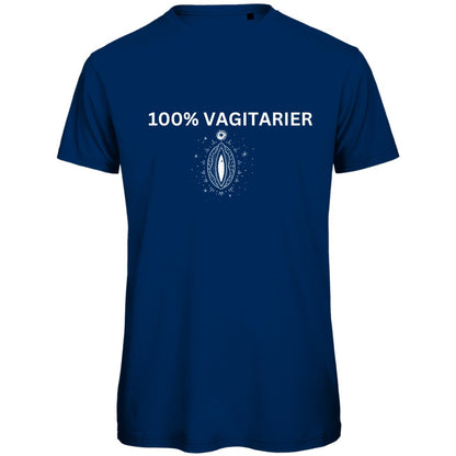 Herren T-Shirt "100% Vagitarier" - Grafikmagie