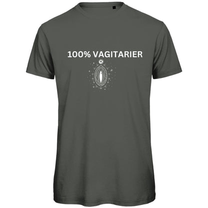 Herren T-Shirt "100% Vagitarier" - Grafikmagie
