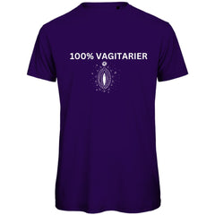 Herren T-Shirt "100% Vagitarier" - Grafikmagie