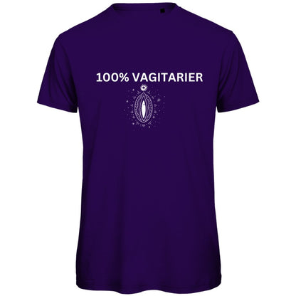 Herren T-Shirt "100% Vagitarier" - Grafikmagie