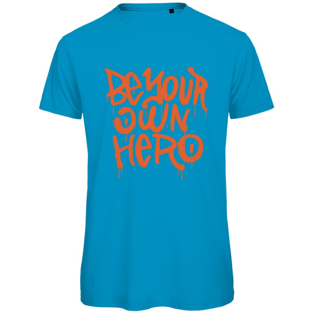 Herren T-Shirt "Be your own Hero" - Grafikmagie