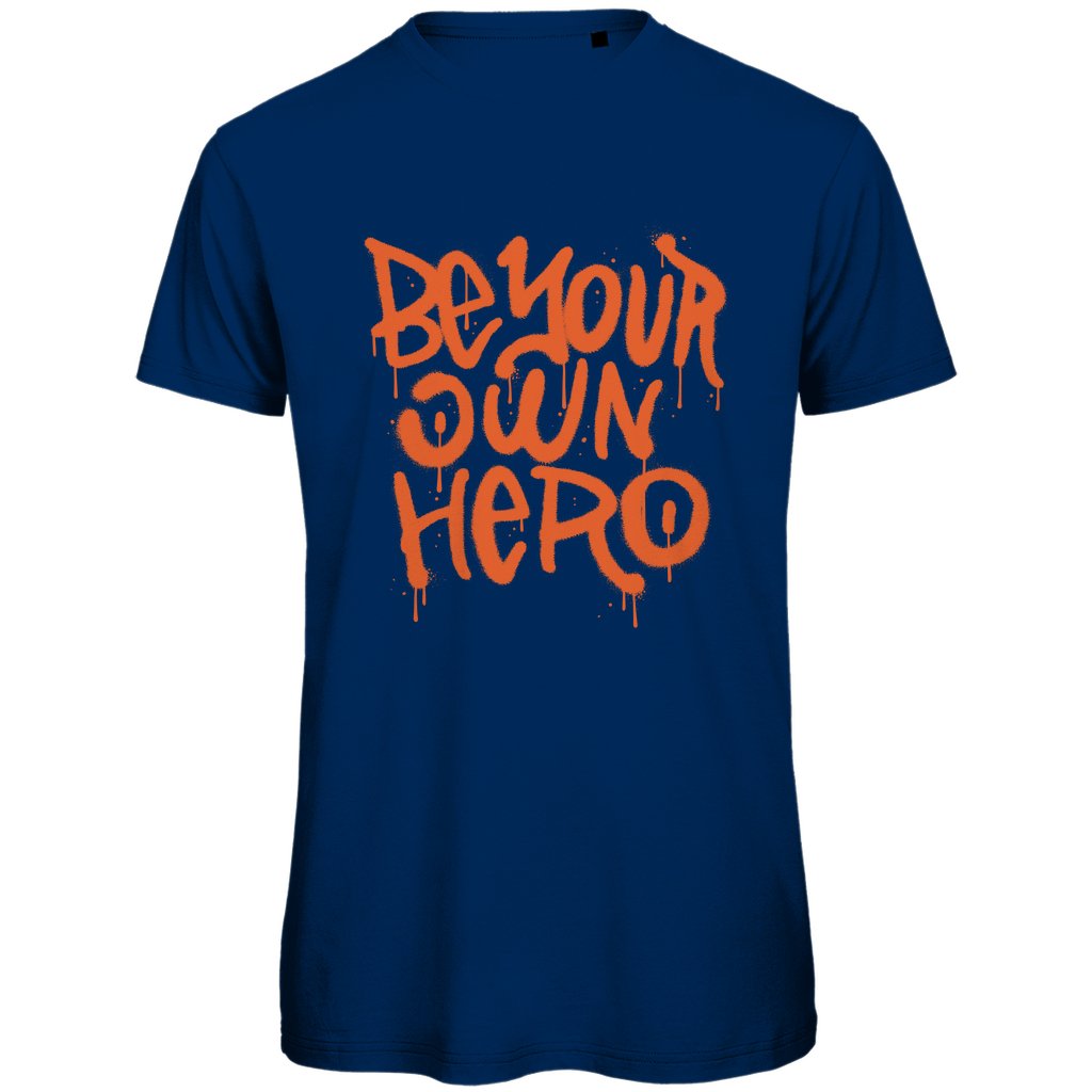 Herren T-Shirt "Be your own Hero" - Grafikmagie