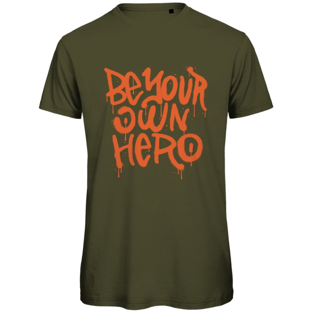 Herren T-Shirt "Be your own Hero" - Grafikmagie