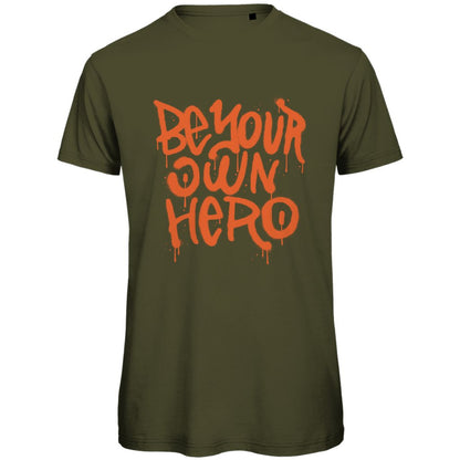 Herren T-Shirt "Be your own Hero" - Grafikmagie
