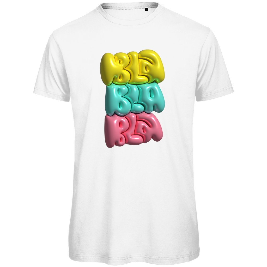 Herren T-Shirt "BlaBlaBla" - Grafikmagie