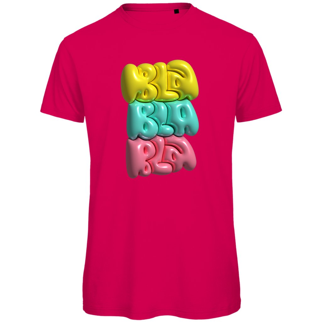 Herren T-Shirt "BlaBlaBla" - Grafikmagie