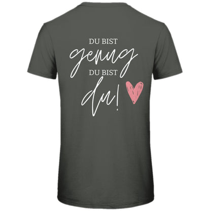 Herren T-Shirt "Du bist genug Du bist du!" - Grafikmagie