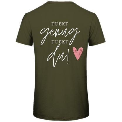 Herren T-Shirt "Du bist genug Du bist du!" - Grafikmagie