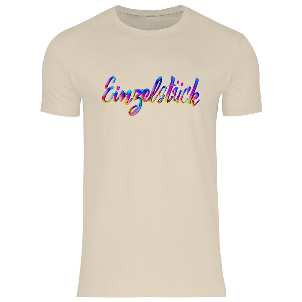 Herren T-Shirt "Einzelstück" - Grafikmagie