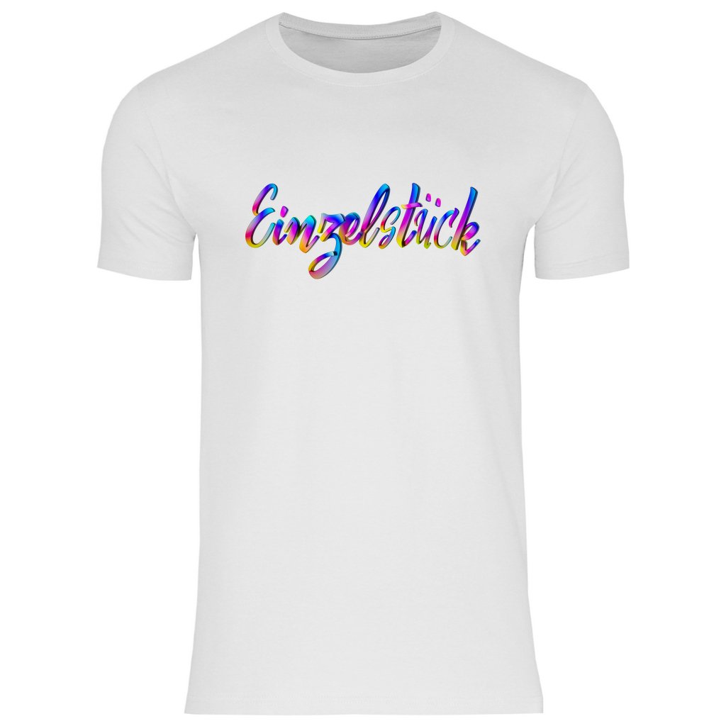 Herren T-Shirt "Einzelstück" - Grafikmagie