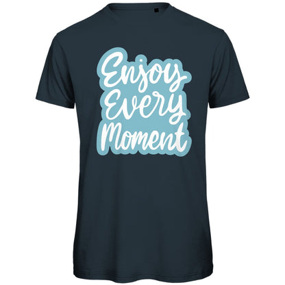 Herren T-Shirt "Enjoy every Moment" - Grafikmagie