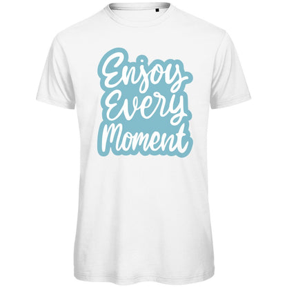 Herren T-Shirt "Enjoy every Moment" - Grafikmagie