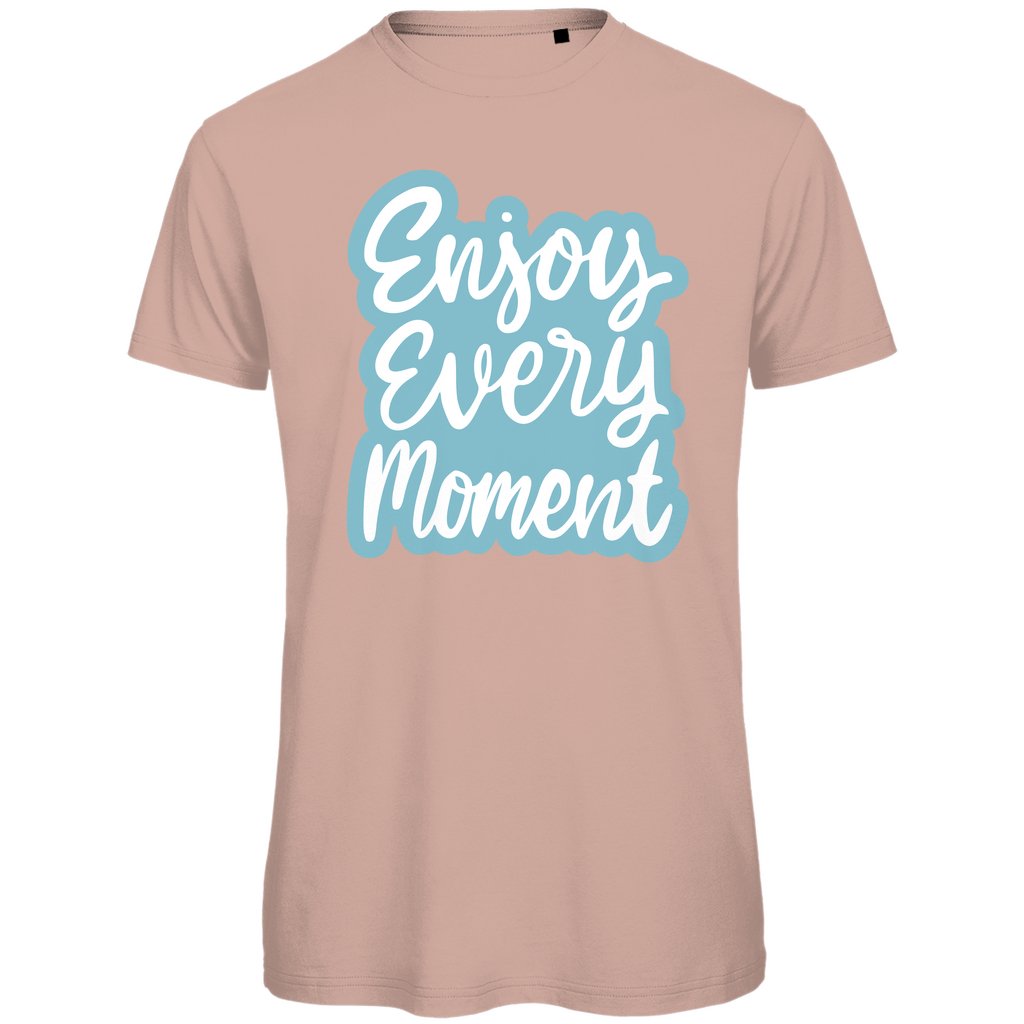 Herren T-Shirt "Enjoy every Moment" - Grafikmagie