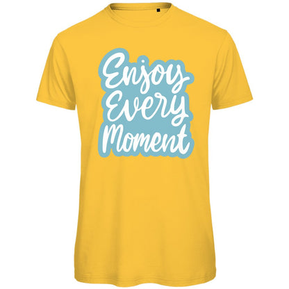 Herren T-Shirt "Enjoy every Moment" - Grafikmagie