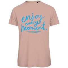 Herren T-Shirt "Enjoy every moment" - Grafikmagie