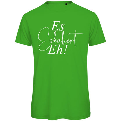 Herren T-Shirt "Es eskaliert eh" - Grafikmagie