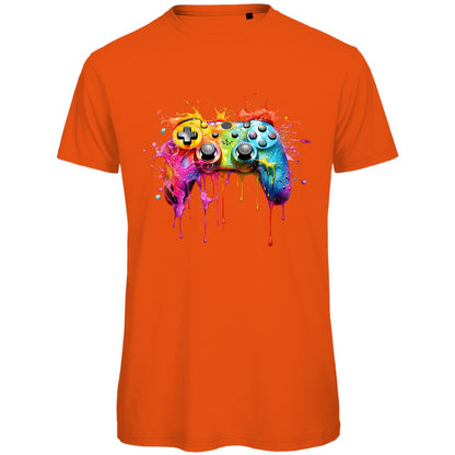 Herren T-Shirt "Gamer Color splash" - Grafikmagie