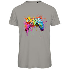 Herren T-Shirt "Gamer Color splash" - Grafikmagie