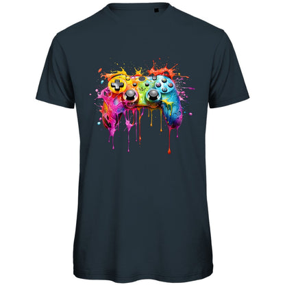 Herren T-Shirt "Gamer Color splash" - Grafikmagie