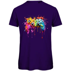 Herren T-Shirt "Gamer Color splash" - Grafikmagie