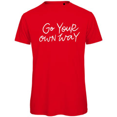 Herren T-Shirt "Go your own way" - Grafikmagie