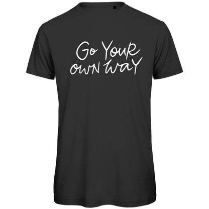 Herren T-Shirt "Go your own way" - Grafikmagie