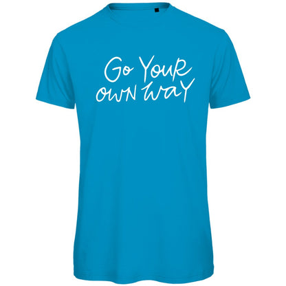 Herren T-Shirt "Go your own way" - Grafikmagie