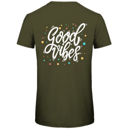 Herren T-Shirt "Good Vibes" - Grafikmagie