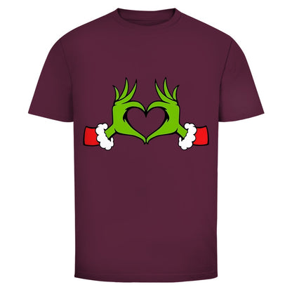 Herren T-Shirt "Grinch Herz" - Grafikmagie