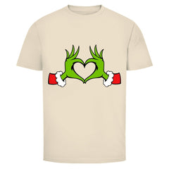 Herren T-Shirt "Grinch Herz" - Grafikmagie