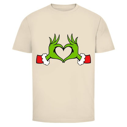 Herren T-Shirt "Grinch Herz" - Grafikmagie