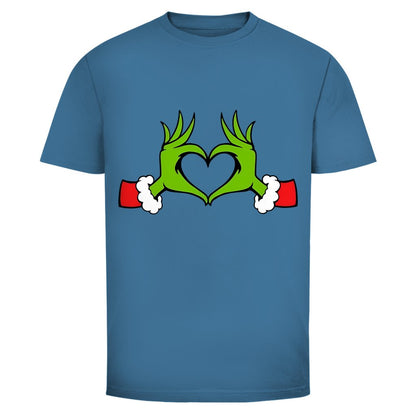 Herren T-Shirt "Grinch Herz" - Grafikmagie