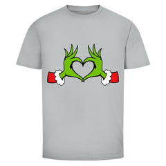 Herren T-Shirt "Grinch Herz" - Grafikmagie