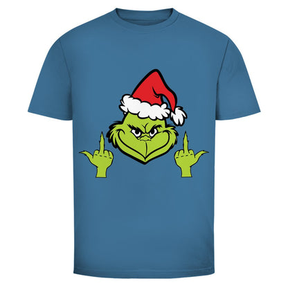 Herren T-Shirt "Grinch Mittelfinger" - Grafikmagie