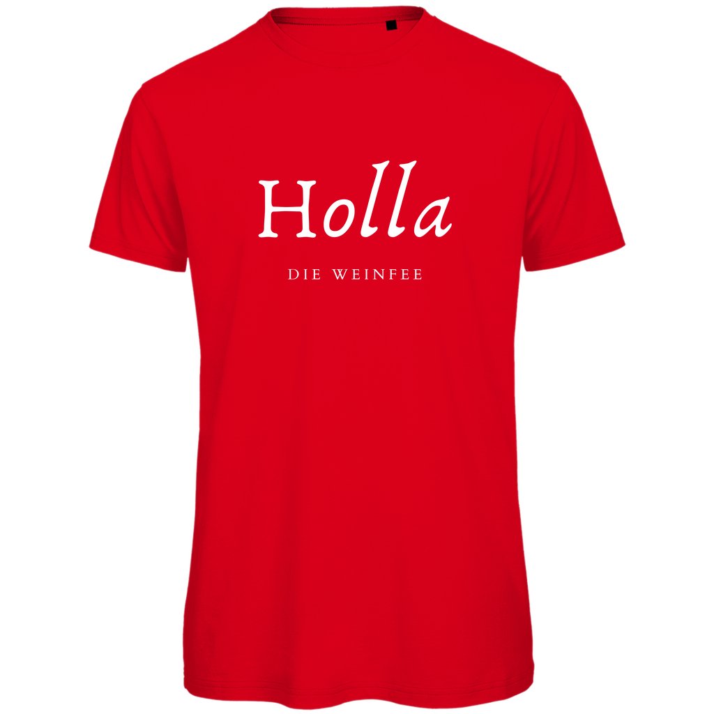 Herren T-Shirt "Holla die Weinfee" - Grafikmagie