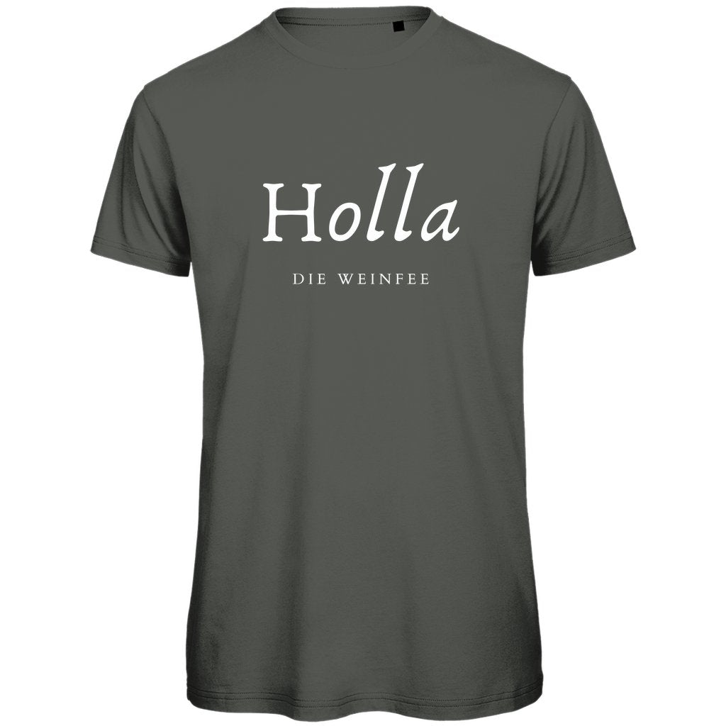 Herren T-Shirt "Holla die Weinfee" - Grafikmagie