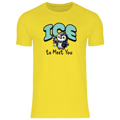 Herren T-Shirt "Ice to meet you" - Grafikmagie