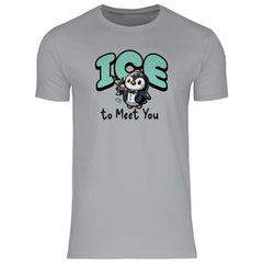 Herren T-Shirt "Ice to meet you" - Grafikmagie